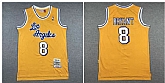 Lakers 8 Kobe Bryant Yellow 1996 97 Hardwood Classics Swingman Jersey,baseball caps,new era cap wholesale,wholesale hats